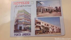Lo husa ayamontino è una struttura classificata con 2 stelle, appartenente alla omonima catena alberghiera, situata a punta umbria nel sud dell'andalusia, a brevissima distanza dalla spiaggia. Ayomantino Punta Umbria Hoteles Comprar Postales Antiguas De Hoteles Y Balnearios En Todocoleccion 157322921