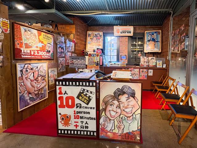 カリカチュア・ジャパン 新京極店 似顔絵作品