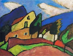 Gabriele Munter 1910 Wind Und Wolken 1b Hannover Sprengel Museum Art German Art Gabriele Munter