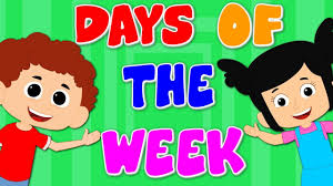 Days of the week clipart for kids. Days Of The Week Song Zebra Nursery Rhymes Children Song Kids Rhyme Youtube