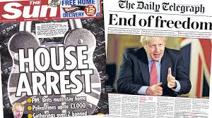 The last edition of the news of the world newspaper of july 2009, which was part of our 'populist, partisan press'. Newspaper Headlines Uk Under House Arrest As Coronavirus Measures End Freedom Bbc News