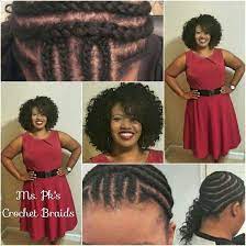 Easy Cornrow Style By Ms Pk S Crochet Braids Located In Ga Mspkscrochetbraids Crochetbraids African Braids Hairstyles Short Hair Styles Long Hair Styles