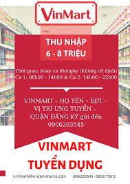 Tuyển dụng nhân viên kho vận chi nhánh yên viên, gia lâm, hà nội 07/06/2019. Quáº­n 2 Binh Tháº¡nh Thá»§ Tuyá»ƒn Dá»¥ng Sieu Thá»‹ Vinmart Facebook