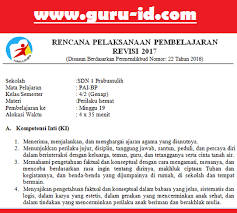 Rpp pai kelas 4 sd. Rpp Pai Kelas 4 K13 Revisi 2017 Semester 2 1 Terbaru Info Pendidikan Terbaru