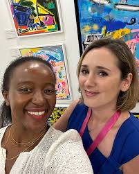 Sharing some photos of some of the highlights from the fair. It's always  the people that make it special. I'd like to thank @canvas_and_weaves for  the opportunity to exhibit and for the