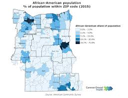 African American Population Of Population Within Zip Code