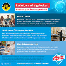 Genesene haben es nicht schwerer als getestete und geimpfte, in geschäfte und lokale zu kommen. Antenne 1 Das Sind Die Neuen Corona Regeln Fur Baden Wurttemberg Die Beschlusse Mussen Zum Wochenende Noch Final In Die Corona Verordnung Eingearbeitet Werden Mehr Details Auf Https Antenne1 De Corona Facebook