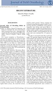 They flock, roost, fly, wade, and waddle. Second Atlas Of Breeding Birds In Pennsylvania Andrew D Wilson Daniel W Brauning And Robert D Mulvhill Eds 2012 Pennsylvania State University Press Xxiv 586 Pages Illustrated With 202 Color Illustrations 484 Maps