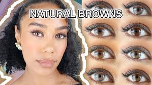 Best Green Contact Lenses For Natural Dark Brown Eyes |Solotica Lenses!