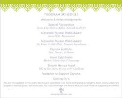 Program Card Design For Zaytuna College Back Card Design Print Design Design