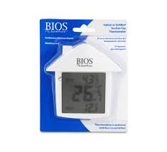 Poolmaster bee analog outdoor wall thermometer. Indoor Outdoor Thermometer 1 Unit Bios Weather Thermometer And Hygrometer Jean Coutu