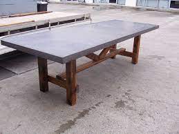Rustic Patio Table Concrete Top Stm Rectangular Miami Outdoor Table Custom Grc Patio Furniture For Sale Patio Table Top Patio Table