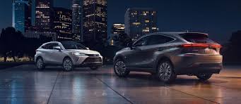 Silver, super white, and midnight black. 2021 Toyota Venza Findlay Toyota