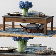 Throughout early history there have been references to similar types of table especially in ancient greek culture, but nothing that categorically states that there was such a thing like it. 3d Models Table Pottery Barn Channing Coffee Table