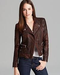 Andrew Marc Leather Jacket Leandra Women Contemporary Bloomingdale S Leather Jacket Jackets Brown Leather Jacket