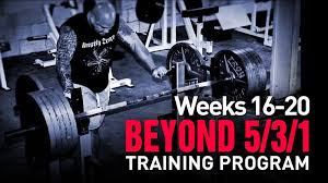 T Nation Beyond 5 3 1 Program 1 4 Bodybuilding Transformation Powerlifting Motivation Strength Training Program