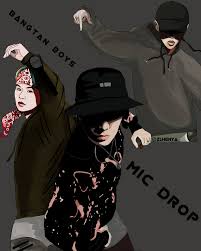 I hope, this video won't get blocked. J Hope Suga Rm Mic Drop Z1henya Illustrations Art Street