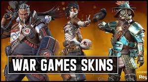 That blitz skin is so sick please hope it makes it into the game. All War Games Skins Apex Legends Youtube