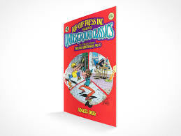 There are many ads here. Comic Book And Graphic Novel Mockup