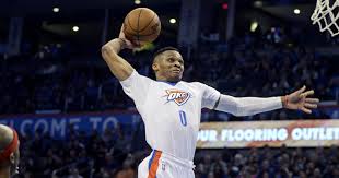 Russell westbrook of the houston rockets dunks the ball during. Russell Westbrook Dunk Wallpaper 63573 3200x1680px