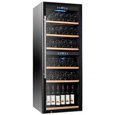 Cava De Vinos 126 Botellas Dos Zonas Worldmai Cv126 Wm Refrigerador De Vino Cava Vino Vinos