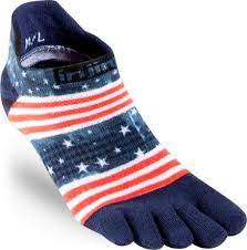 Injinji Women S Spectrum Run Lightweight No Show Socks Liberty Xs S Running Socks Running Socks Women No Show Socks