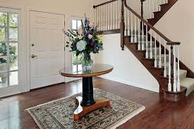 A large open area just inside the entrance of a public building such as a theatre or a hotel…. 11 Foyer Rug Ideas You Re Going To Love Home Decor Bliss