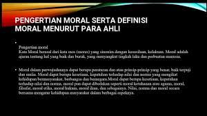 Sociologists believe that an obligation is an objective force, philosophers however, believe obligations are moral imperatives. Prensentasi Moral Youtube