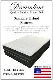 Pin By Dreamline Bedding On Mattress By Dreamline Mattress Quality Mattress Hybrid Mattress