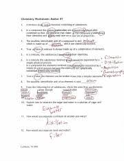 Chemical foundations measurement, significant figures, precision & accuracy, conversion factors, matter. 1684001 Chemistry Worksheet Matter 1 1 Carbon Dioxide W N A Alcohol Chromiu Water C Mm 15e Sugar Air Lwm Dill Agnesium 11 A Mixture Is Chemical Course Hero