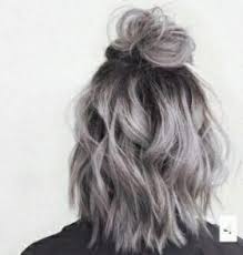 Black And Grey Ombre Hair Short Hair Short Silver Ombre 43 Ideas Hair Silverombrehair Hair Styles Silver Ombre Hair Grey Hair Color
