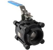 Cast Steel 3-Piece Ball Valve with Full Port, Stainless ...