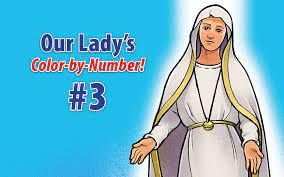 In 1917, our lady appeared six times, from may to october, to three shepherd children in fatima, portugal. Our Lady Color By Number 3 Our Lady Of Fatima Free Download Holy Heroes