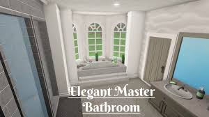 Roblox Bloxburg Elegant Master Bathroom House Decorating Interior Design Lounge Living Room Decor Apartment Cute Bathroom Ideas