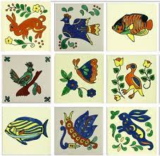 Click always the same images, which are at least two with him. Whimsical Animals Mexican Ceramic Tile Collection Mexican Ceramics Ceramic Tiles Butterfly Designs