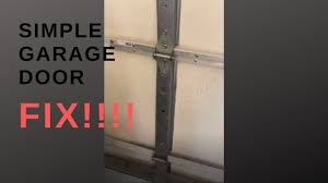 Garage door repair how to helps you learn how to fix a garage door. Simple Garage Door Fix Youtube