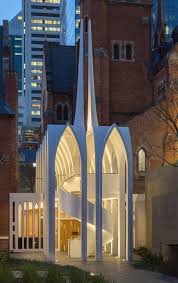 Palassis Architects Cathedral Like Cadogan Song School In Perth Church Design Architecture Arch Architecture Architecture