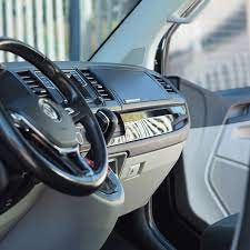 (gloss black door kit not included). Vw Transporter T6 Lower Dash Styling Trims Comfort Dash Lhd Piano Black Van X