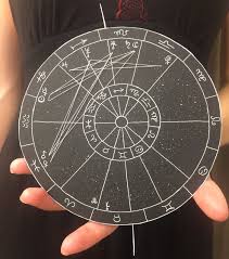 Hand Drawn Astrological Charts By Eve Star Astrology