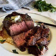 Fresh peppercorns, thyme, and bay leaves steep in the red wine and onion gravy imparting subtle but savory flavo. Tenderloin Steak How To Cook It Perfect Every Time Pitchfork Foodie Farms