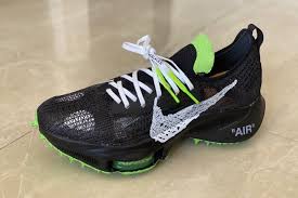 A Closer Look At Off White X Nike Air Zoom Tempo Next In 2020 Nike Air Zoom White Nikes Nike Air
