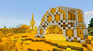 User zenixx_21 stuck with a more traditional design, opting to use wood to create some classic pergolas and latticework. Honeycomb Biome Biomebuilder Challenge Minecraft Amino