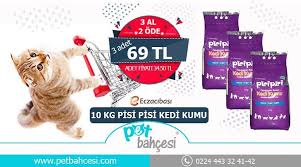 Petbahcesi Eczacibasi Guvencesiyle 10kg Pisi Pisi Kedi Kumu 3
