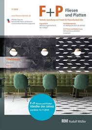 F+p fliesen und platten ist die führende fachzeitschrift für das fliesengewerbe und eine kompetente unterstützung bei allen betriebsentscheidungen und problemstellungen. Fliesen Platten Fachzeitschrift Innenausbau Raumausstattung Modernisierung Raumgestaltung
