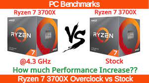 With a tdp of just 65w, this chip is capable of delivering raw performance that would take other processors much more power to equal. Amd Ryzen 7 3700x Overclock Vs Stock Youtube
