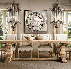 This beautiful trestle dining room table is made of solid wood. 17 Elegant Classic Trestle Tables