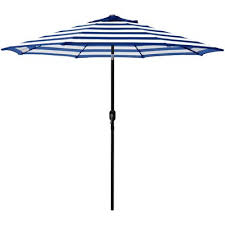 Black And White Striped Offset Umbrella Pin On Products