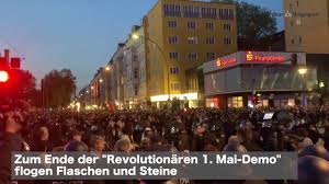 An folgenden orten berlins liegt gedrucktes mobilisierungsmaterial für den revolutionären 1. Unschones Ende Der Revolutionaren 1 Mai Demo 2019 Youtube