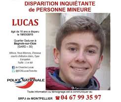 To date, his disappearance remains unsolved and the investigation has not determined with absolute certainty whether he ran away voluntarily, was involved in a hit and. Disparition De Lucas Tronche Le Frere Du Disparu Parle Pour La Premiere Fois