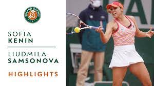 She plays her last match during the berlin 2021 tournament. Sofia Kenin Vs Liudmila Samsonova Round 1 Highlights I Roland Garros 2020 Youtube